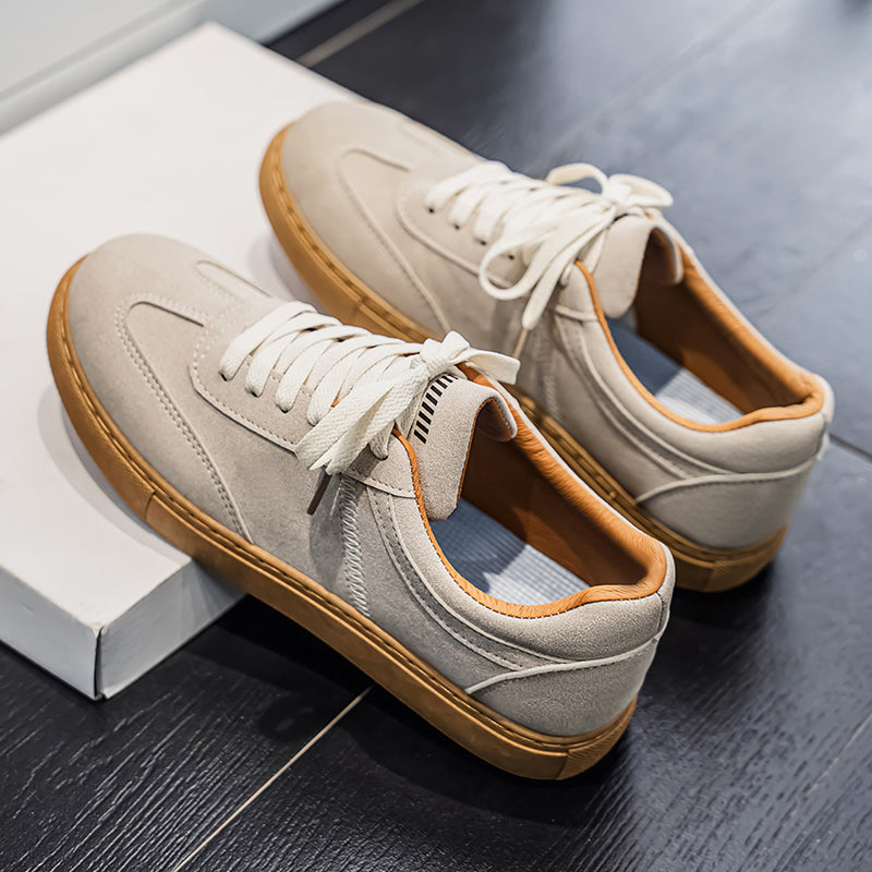Low-Top Suede Sneakers