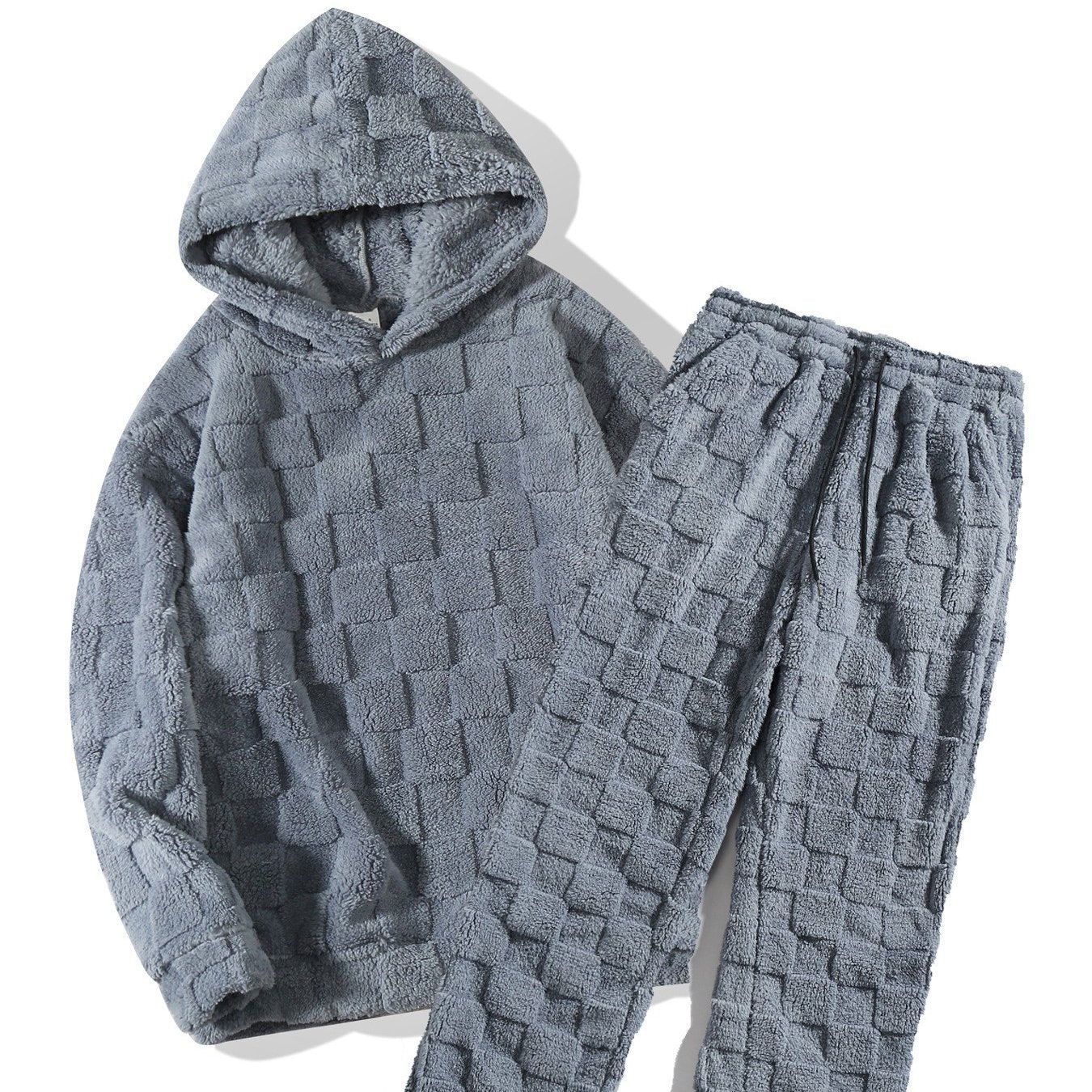 Quilted Fleece Loungewear Set
