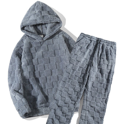 Quilted Fleece Loungewear Set