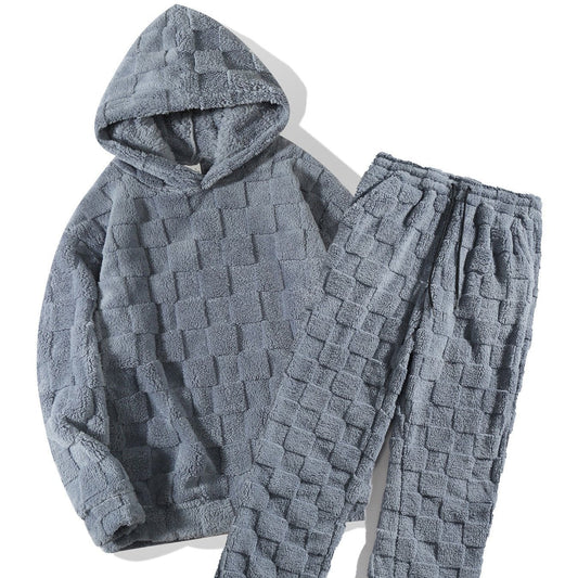 Quilted Fleece Loungewear Set