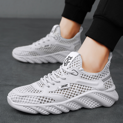 Perforated Mesh Sneakers