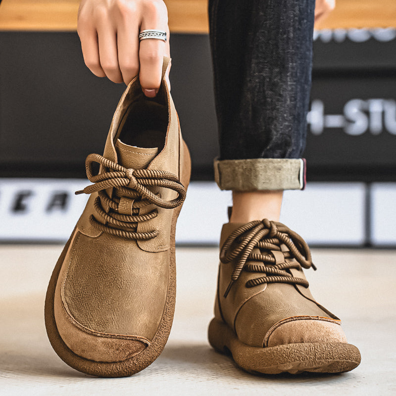 Fairmont Suede-Trim Ankle Boot