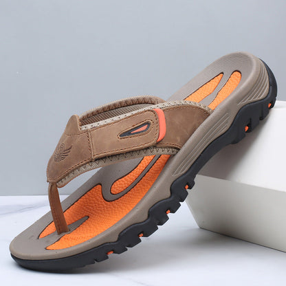 Terrain Suede Toe-Post Sandals