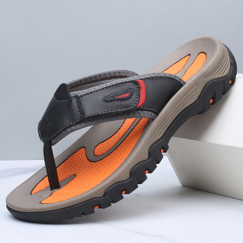 Terrain Suede Toe-Post Sandals