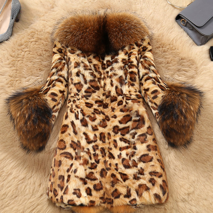 Majestic Faux Fur Coat