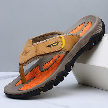 Terrain Suede Toe-Post Sandals