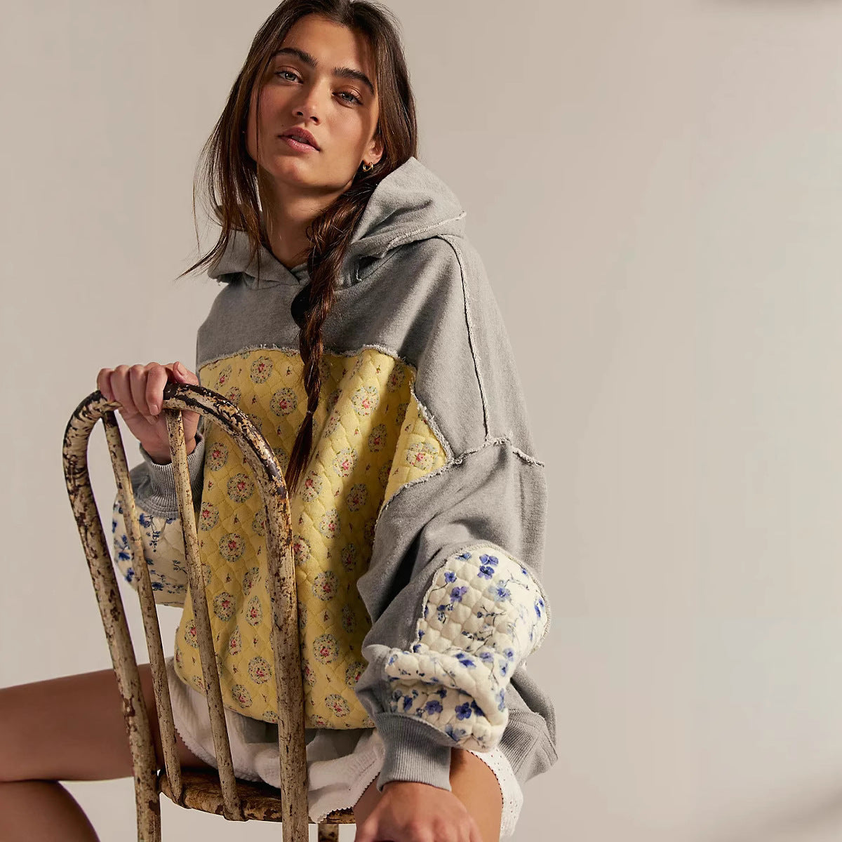 Artisan Patchwork Hoodie