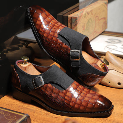Valentini Signature Buckle Italian Loafers