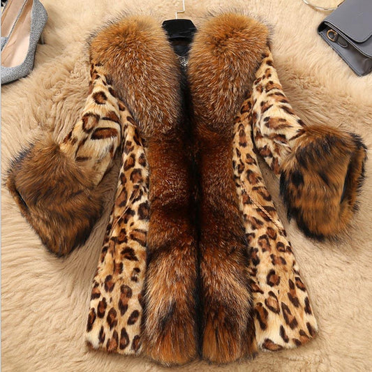 Majestic Faux Fur Coat