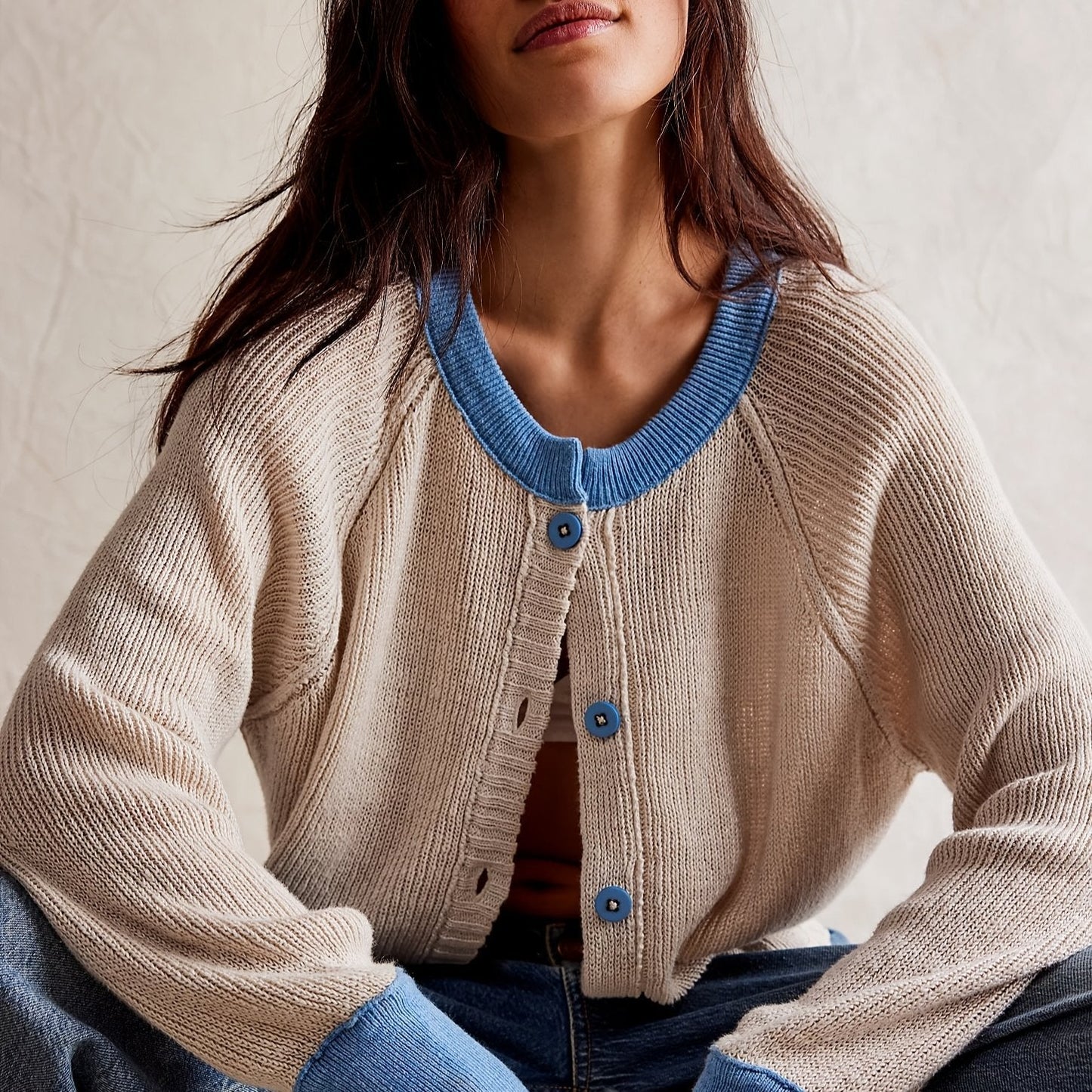 Ribbed Cashmere Cardigan