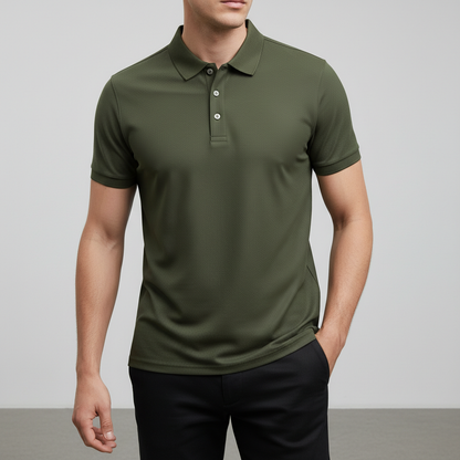 Garrison Micro-Piqué Tailored Polo