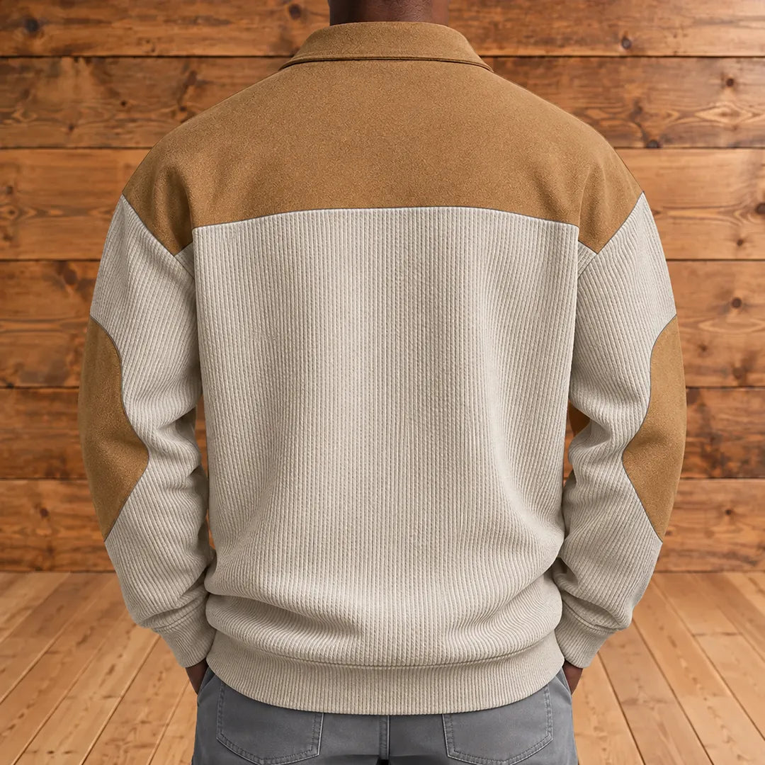 Brookfield Corduroy Quarter-Zip Pullover