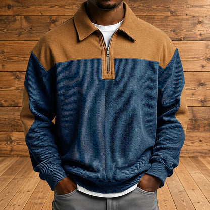 Brookfield Corduroy Quarter-Zip Pullover