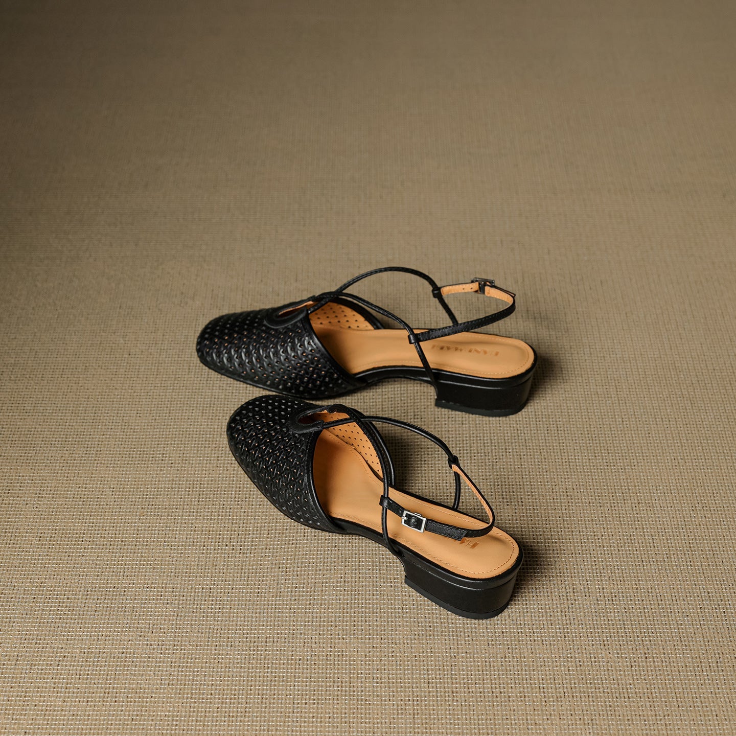 Cecilia Italian Leather Slingbacks
