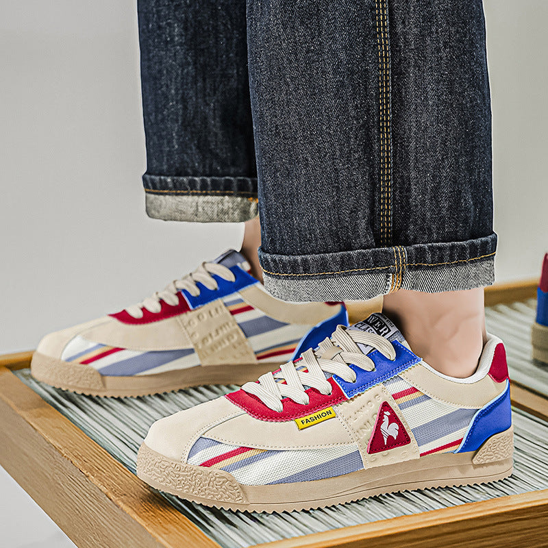 The Riviera Patchwork Low-Top