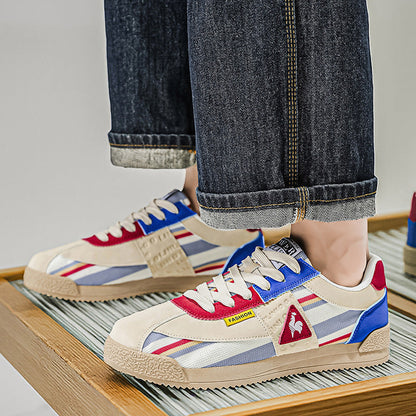 The Riviera Patchwork Low-Top