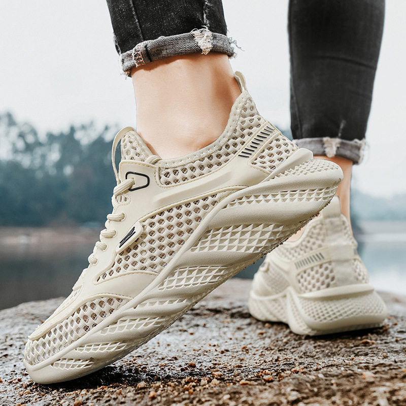 Perforated Mesh Sneakers