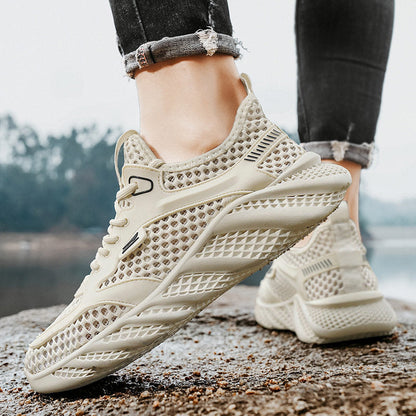 Perforated Mesh Sneakers