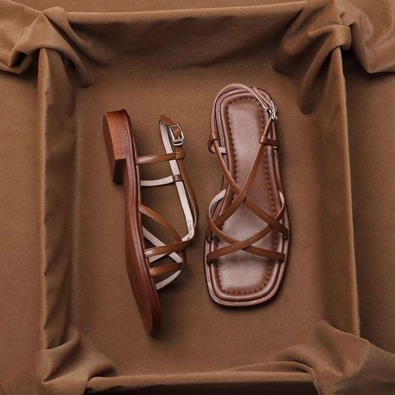 Bellara Italian Leather Strap Sandals