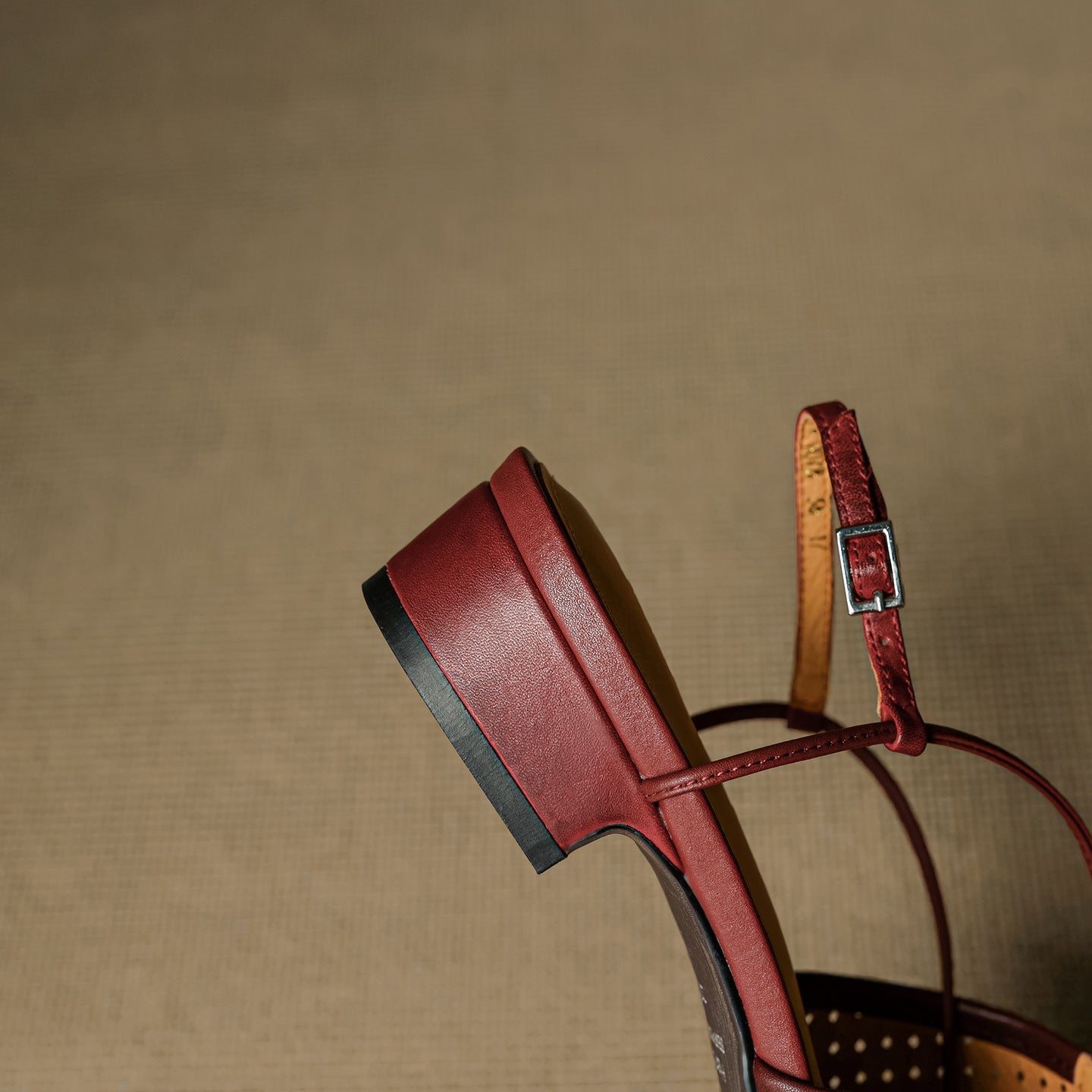 Cecilia Italian Leather Slingbacks