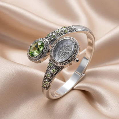Crystal Bangle Watch