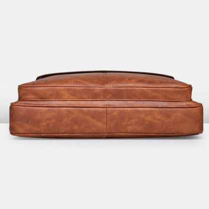 Executive Full-Grain Leather Attaché