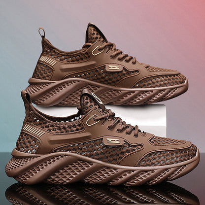 Perforated Mesh Sneakers