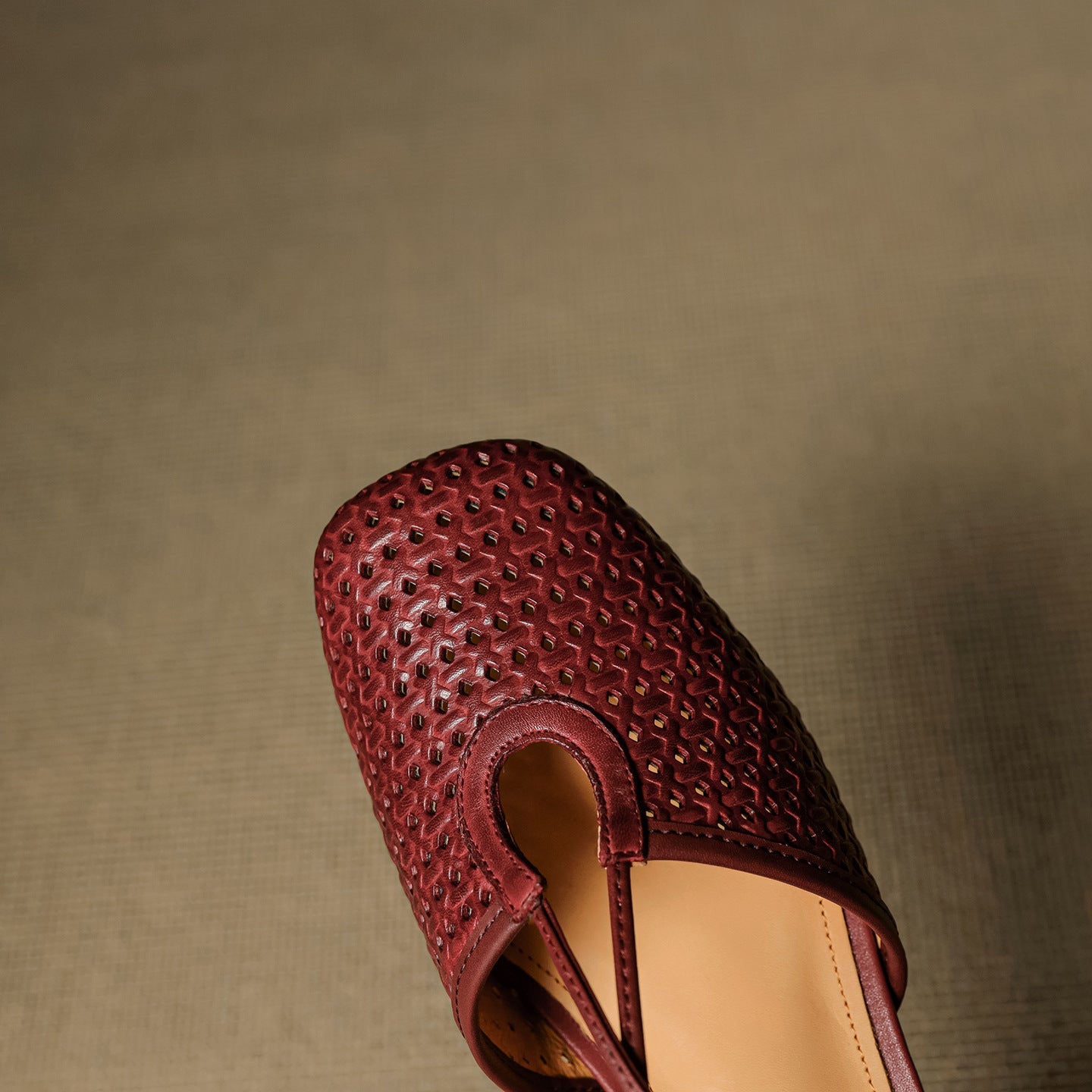Cecilia Italian Leather Slingbacks