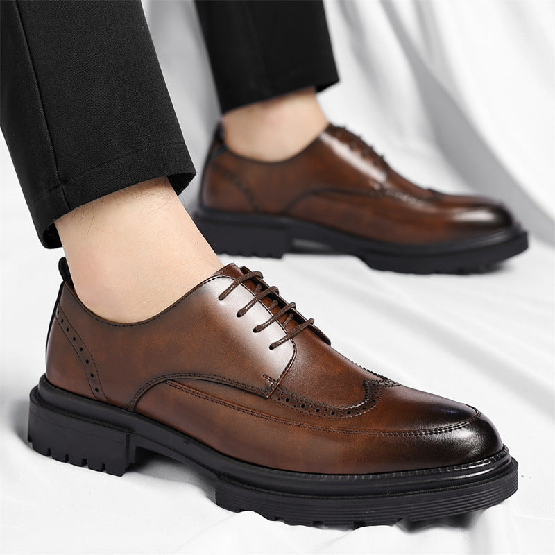 Cavallino Leather Dress Shoes
