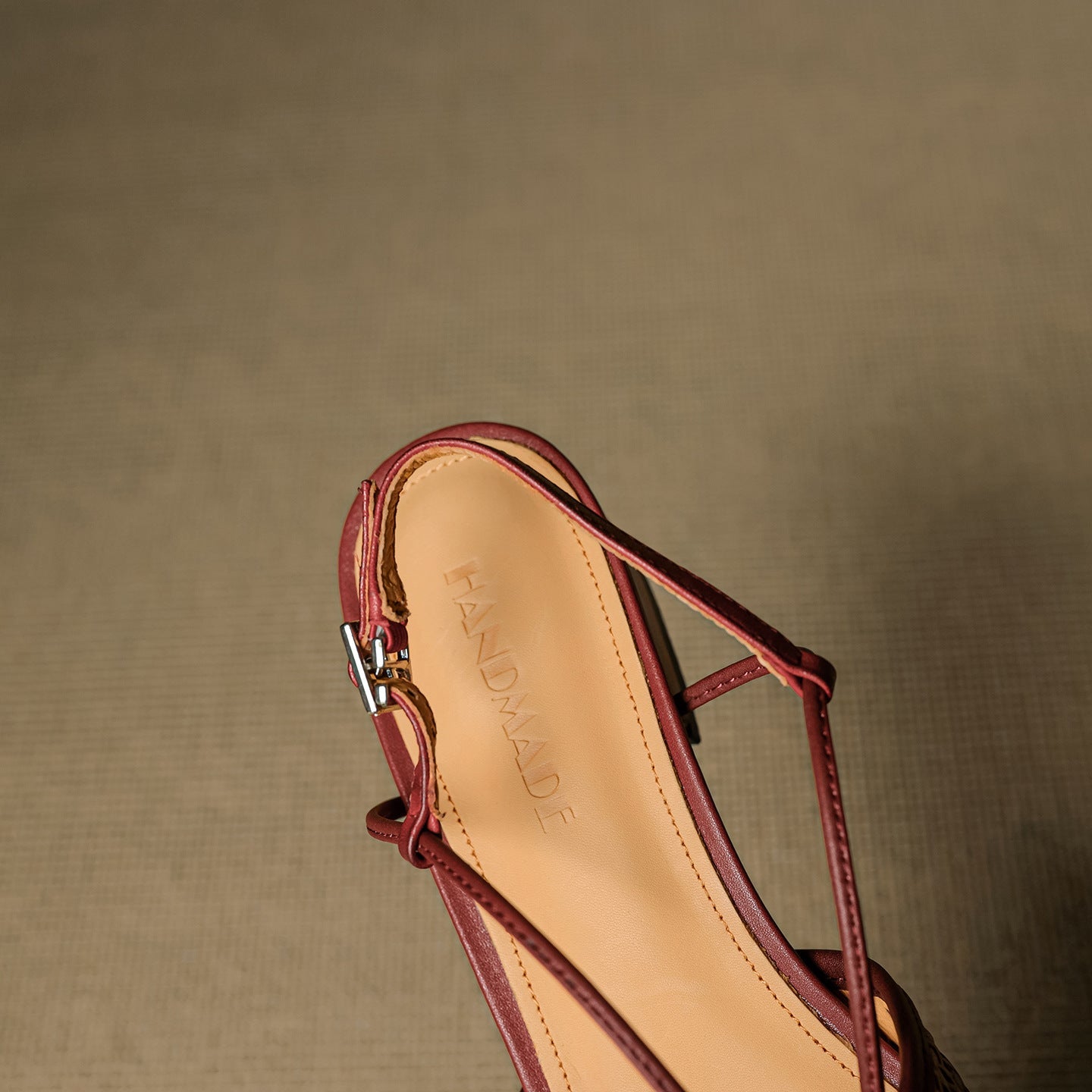 Cecilia Italian Leather Slingbacks