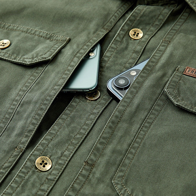 Cartwright Washed Cotton Overshirt