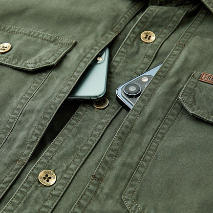 Cartwright Washed Cotton Overshirt