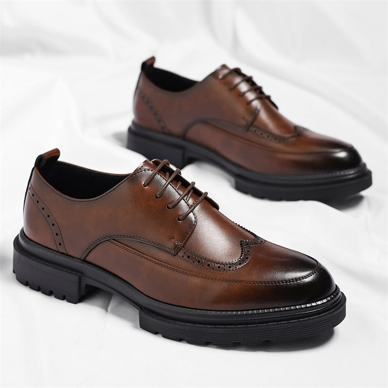 Cavallino Leather Dress Shoes