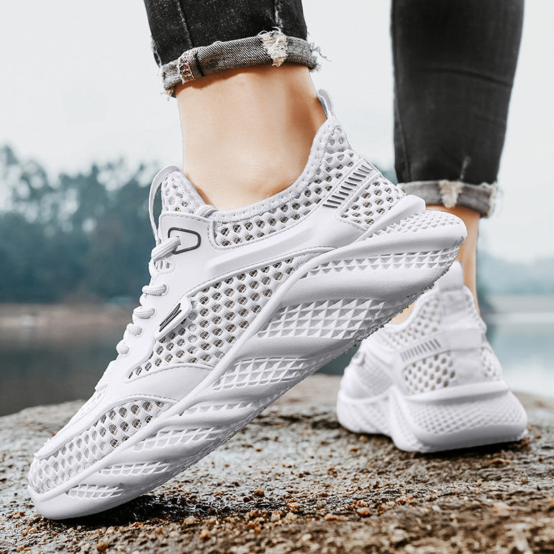 Perforated Mesh Sneakers