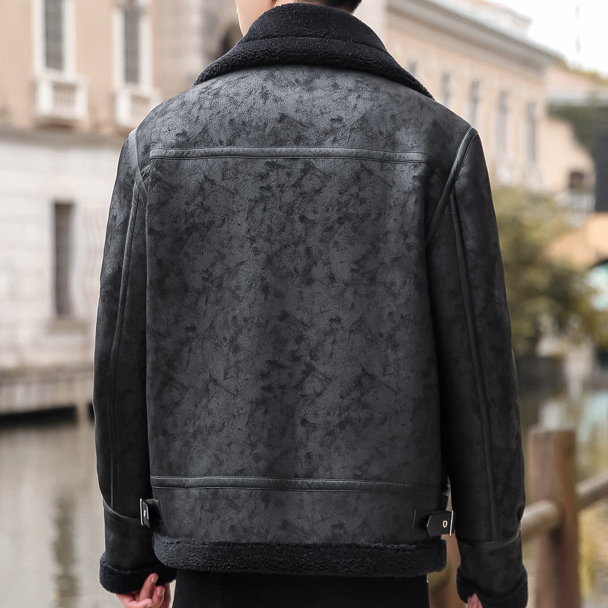 Heritage Aviator Leather Coat