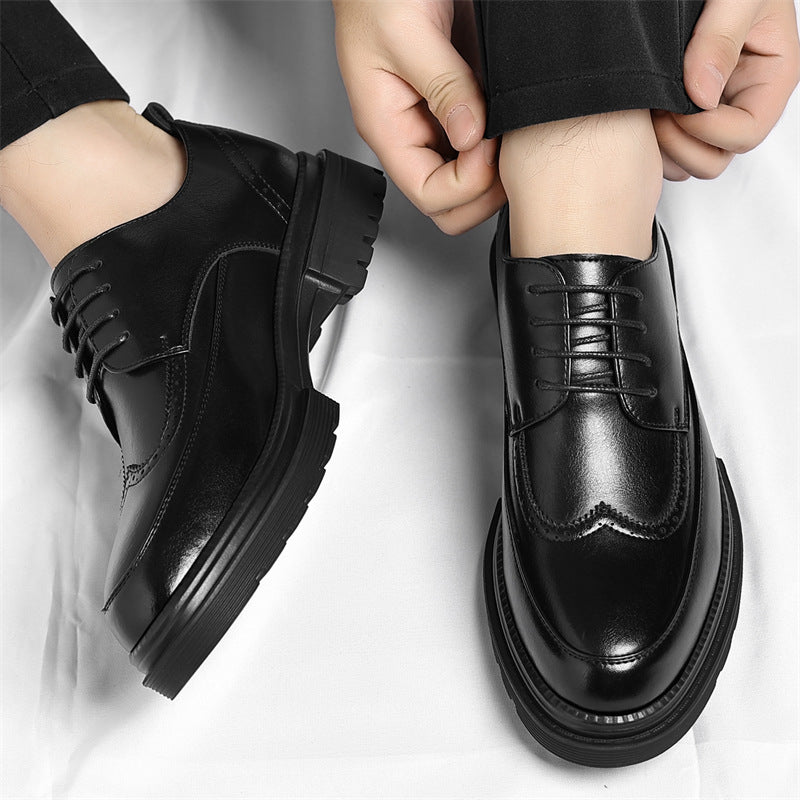 Cavallino Leather Dress Shoes