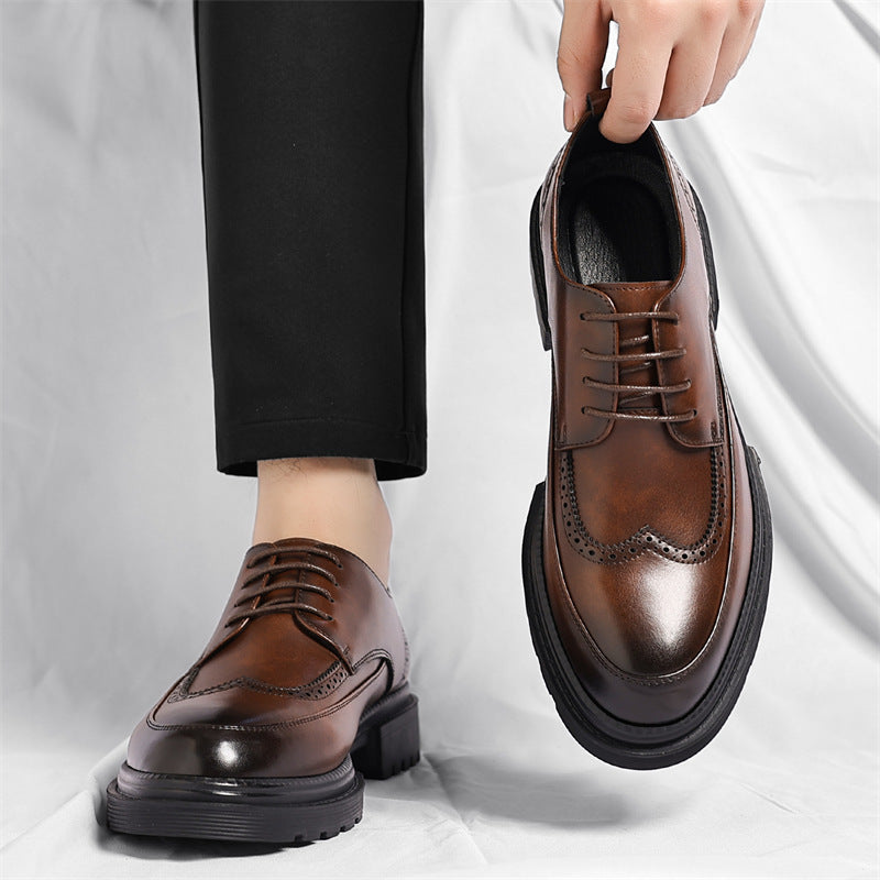 Cavallino Leather Dress Shoes