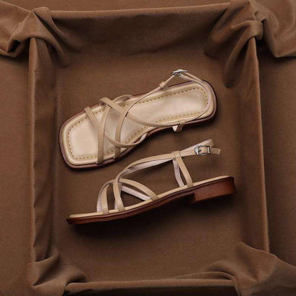 Bellara Italian Leather Strap Sandals