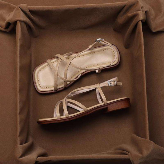 Bellara Italian Leather Strap Sandals