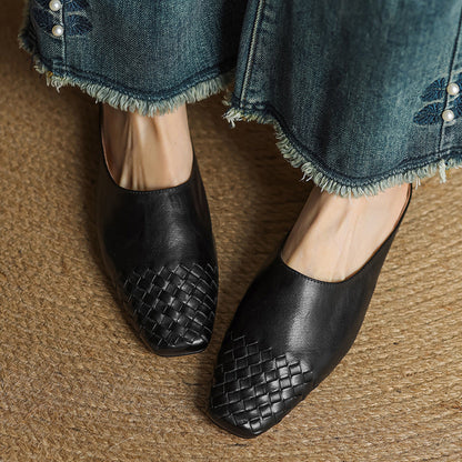 Milano Genuine Leather Mules