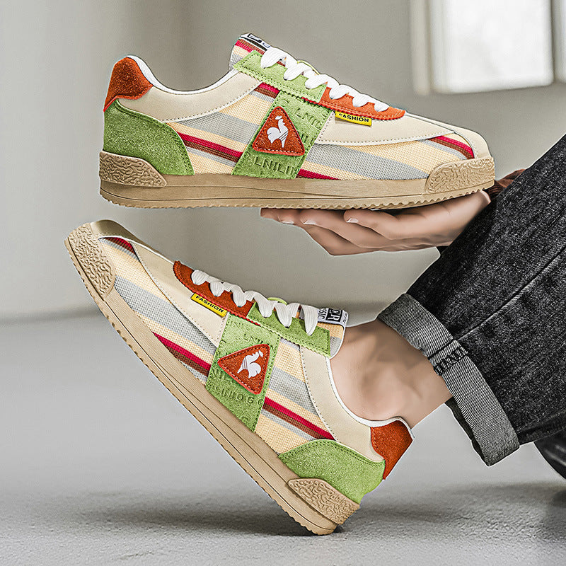 The Riviera Patchwork Low-Top