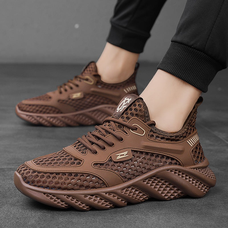Perforated Mesh Sneakers