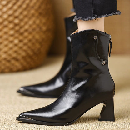 The Western-Inspired Cone Heel Boot
