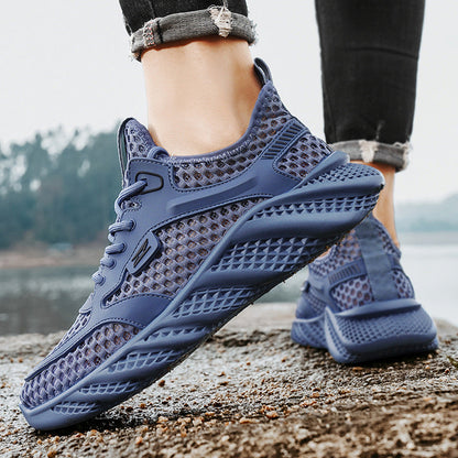 Perforated Mesh Sneakers