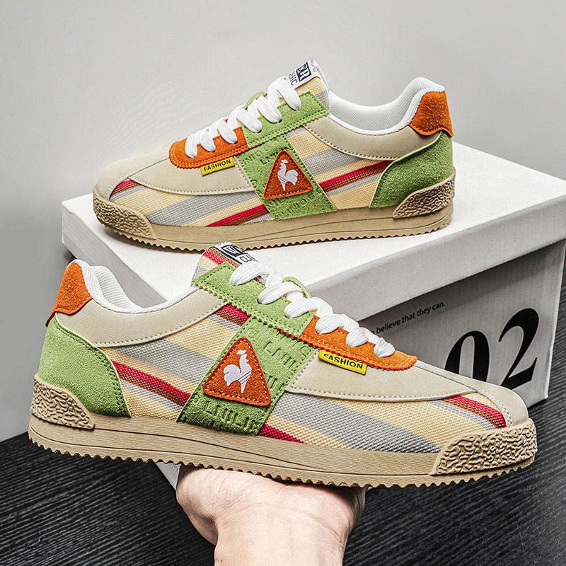 The Riviera Patchwork Low-Top