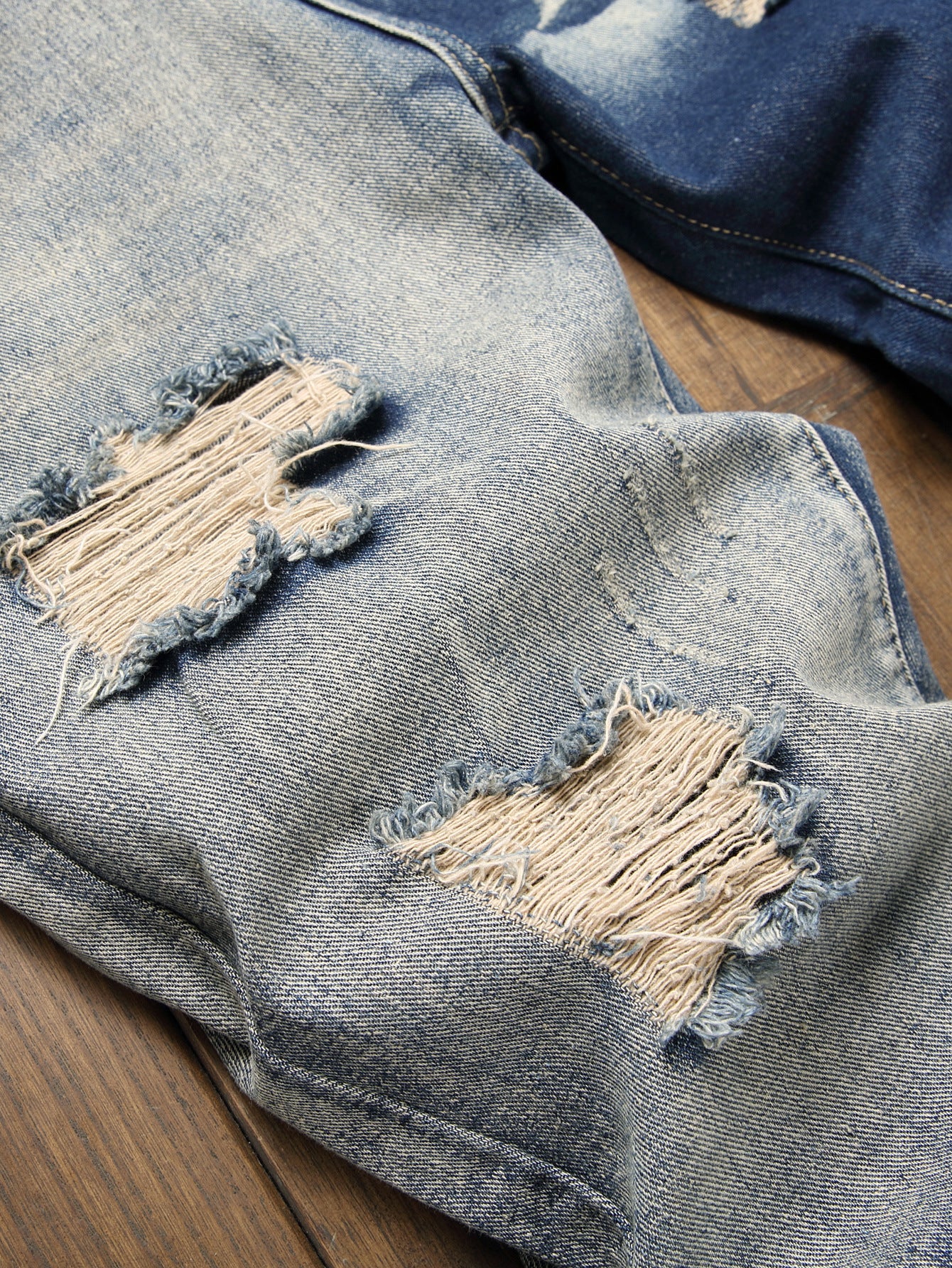 Wardell Tie-Dye Distressed Jeans
