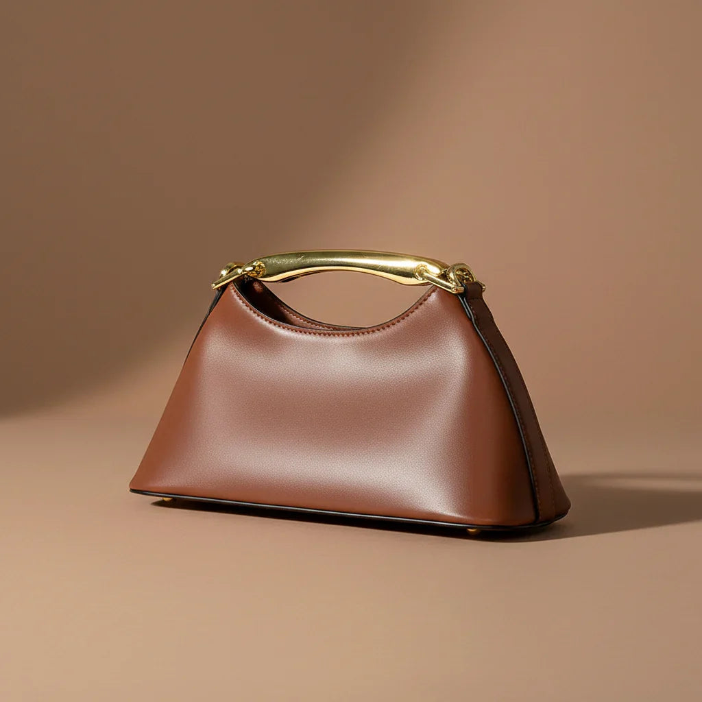 Serrano Gold-Handle Clutch