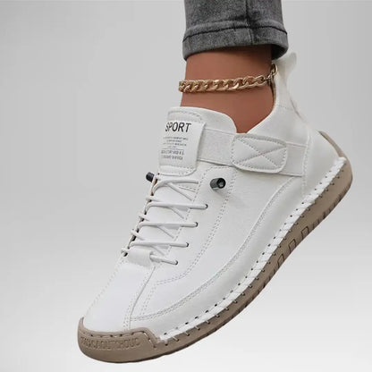 Atelier Hand-Stitch Leather Trainer