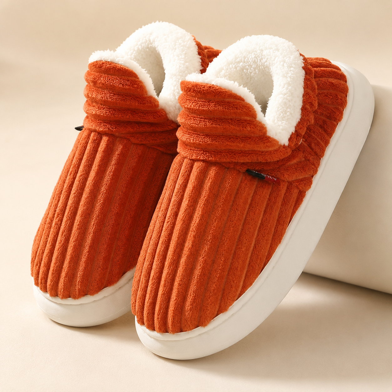 Amara Corduroy Cozy Mule