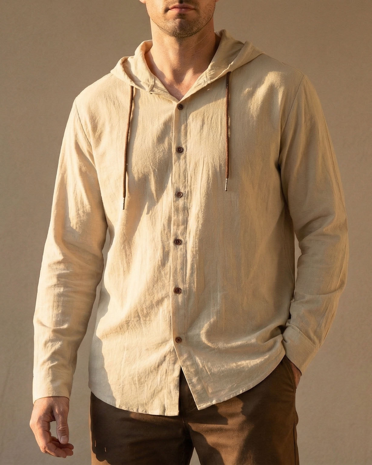 The Riviera Drawstring Overshirt